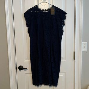 Navy blue dress